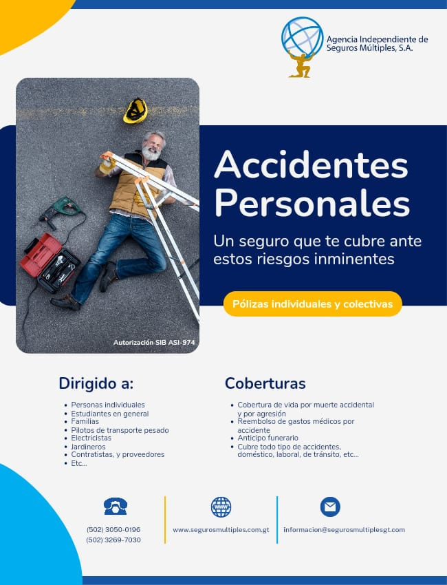 Seguro de Accidentes personales