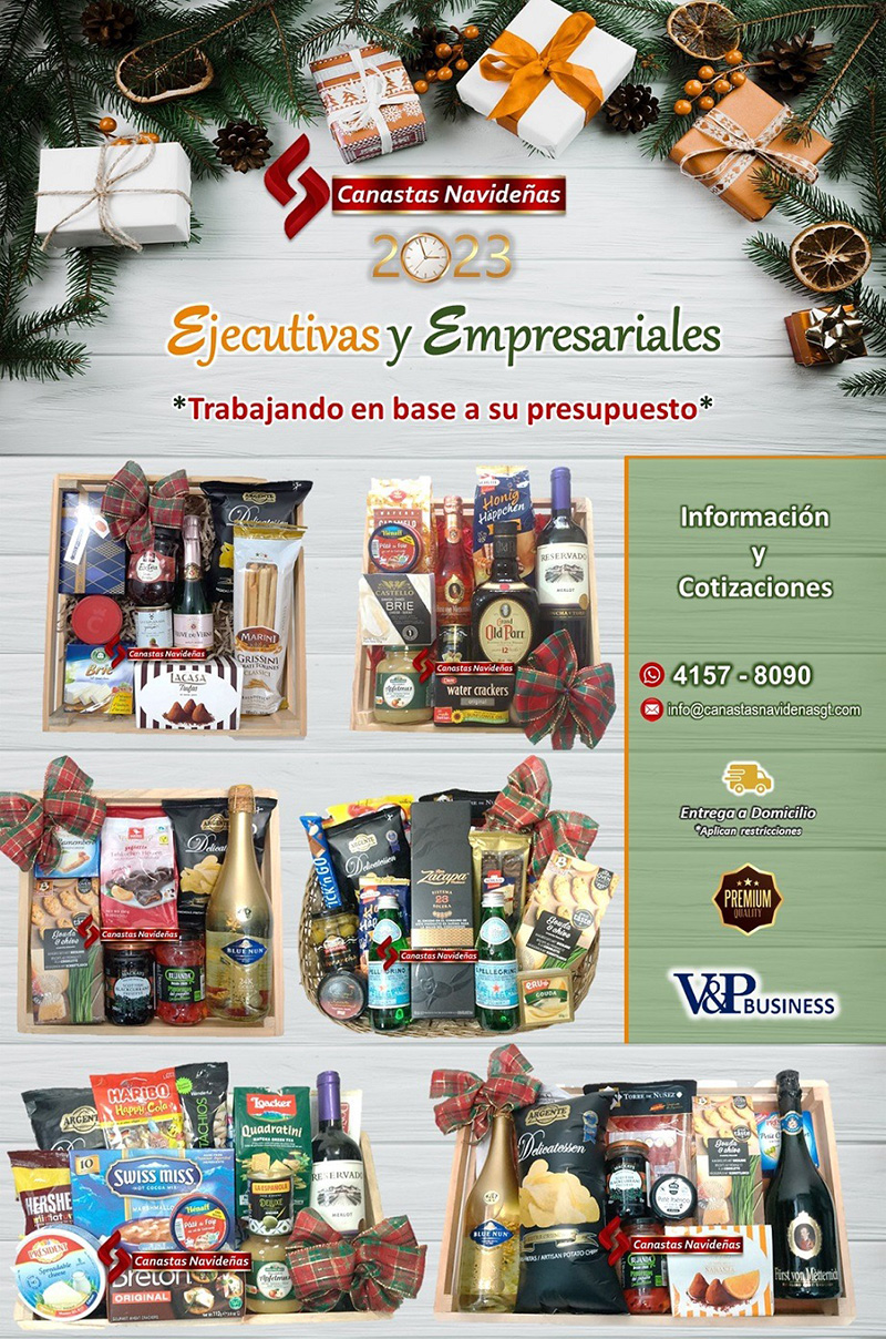 Canastas Navideñas Ejecutivas y Empresariales